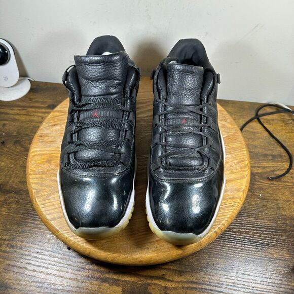 Nike‎ Jordan 11 Retro Low 72-10 Black Mens Size 13 Shoes Sneakers AV2187-001 main image 10